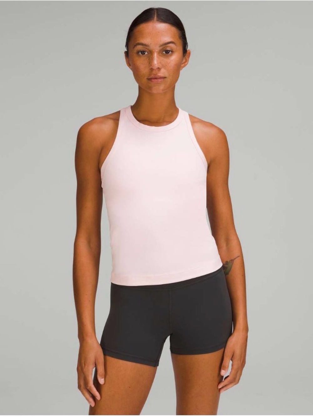 Lululemon Align Waist-Length Racerback Tank Strawberry Milkshake size 6 best